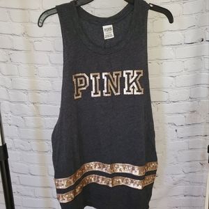 Pink, tank large, used